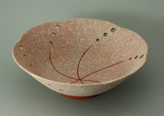 2009 吹泥金桜彩鉢